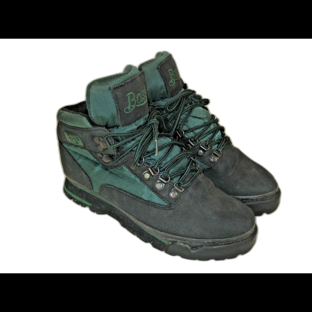 Mens G H Bass Insulated Leather/Fabric Hiking All Terrain Boots sz 8.5M